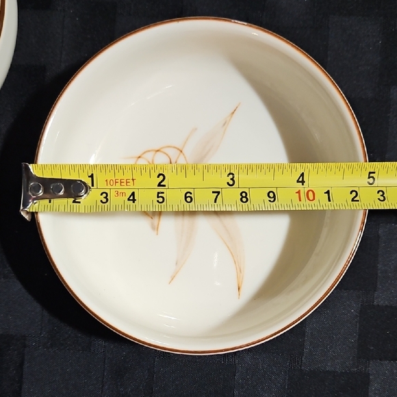 MCM Winfield China Passion Flower Pattern Fruit/Dessert/Sauce Bowl, Set of 2 - Picture 3 of 5